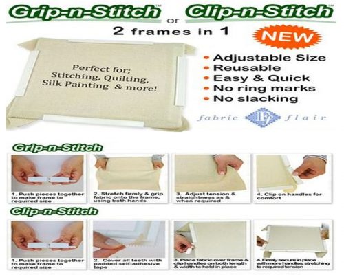 Grip 'or' Clip Stitching Frame