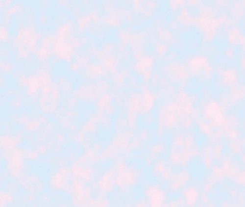 Cloud Blue-Pink Cotton Evenweave