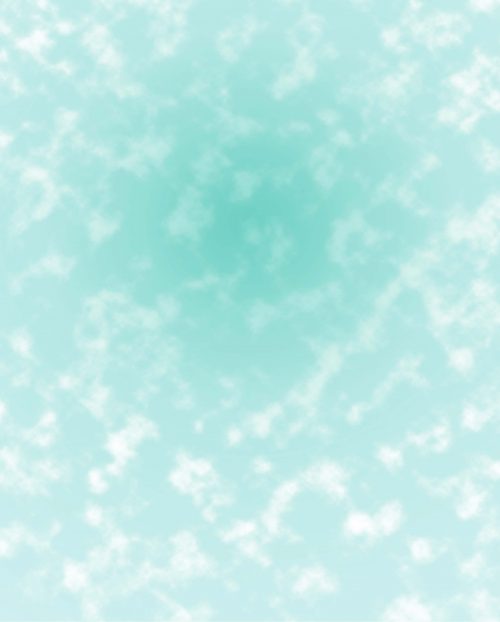 Cloud Turquoise Dream Cotton Evenweave