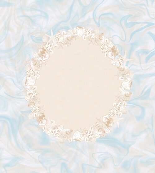 Summer Wreath Cotton Evenweave