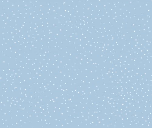 Snow on Blue Binca