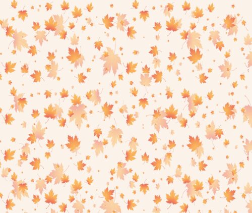 Autumn Leaves Cotton Evenweave
