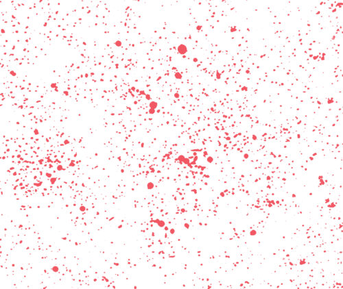 Splatter Red Aida