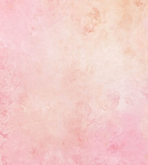 Soft Flowers Blush Cotton Evenweave