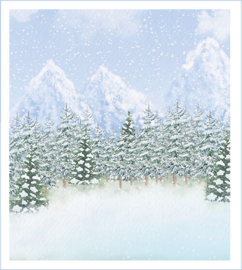 Christmas Scenes 4 Cotton Evenweave