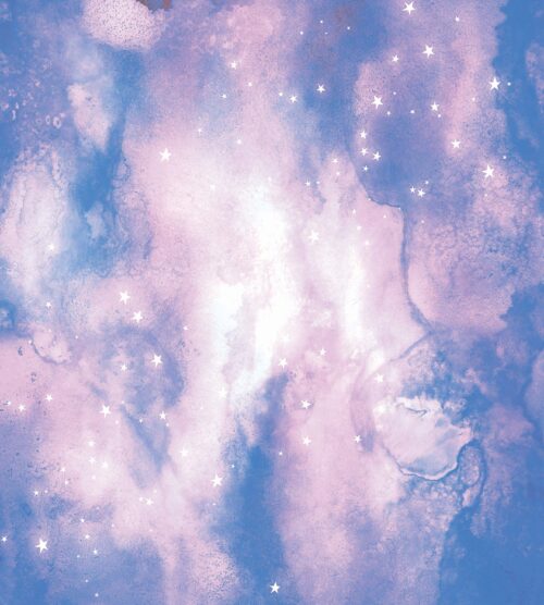 Creationist Blue Pink Cotton Evenweave